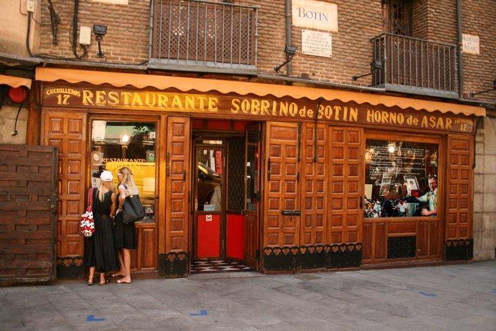 Guidet tur på Botín Restaurant i Madrid
