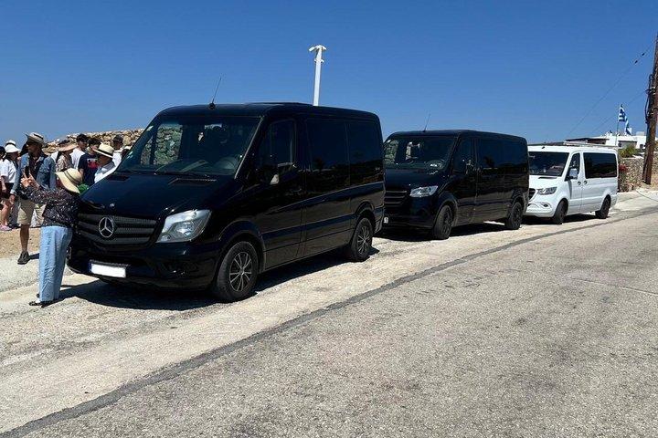 クルーズ旅行者のためのプライベートミコノス海岸エクスカーション