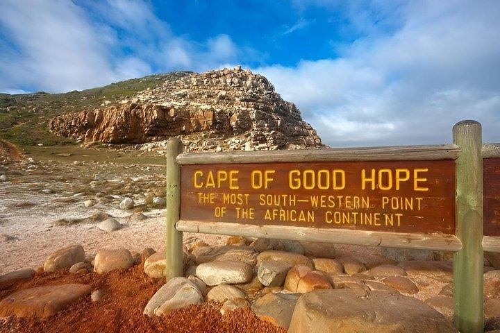Table Mountain Capo di Buona Speranza e Boulders Beach Tour