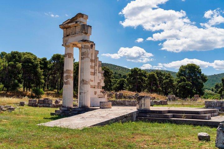 Esperienza all'olio d'oliva e tour privato dell'antica Epidauro