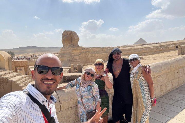 Privat Giza Pyramids Tour med Egyptologist Guide