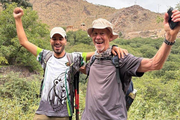 アトラス山脈2 - デイトレッキング : アッザーデン渓谷の脱出