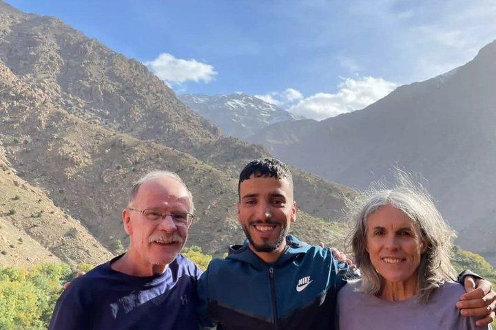 アトラス山脈2 - デイトレッキング : アッザーデン渓谷の脱出
