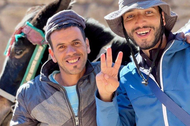 アトラス山脈2 - デイトレッキング : アッザーデン渓谷の脱出