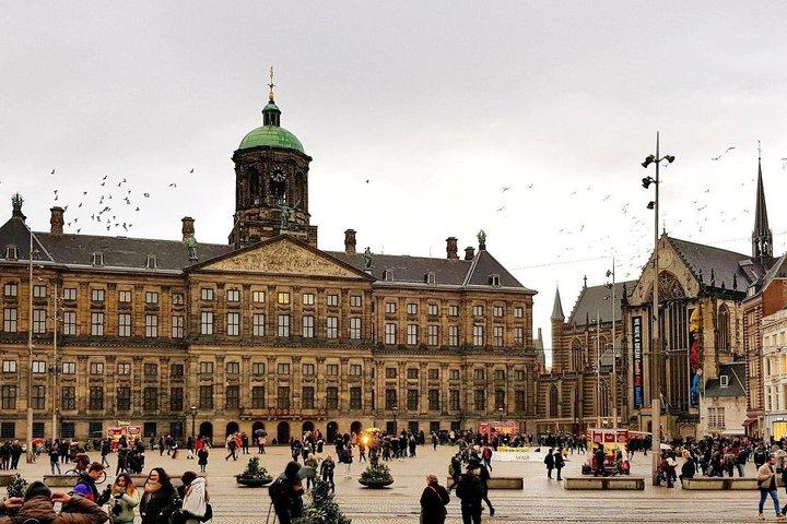 Visite audio du Palais Royal et promenade en ville à Amsterdam