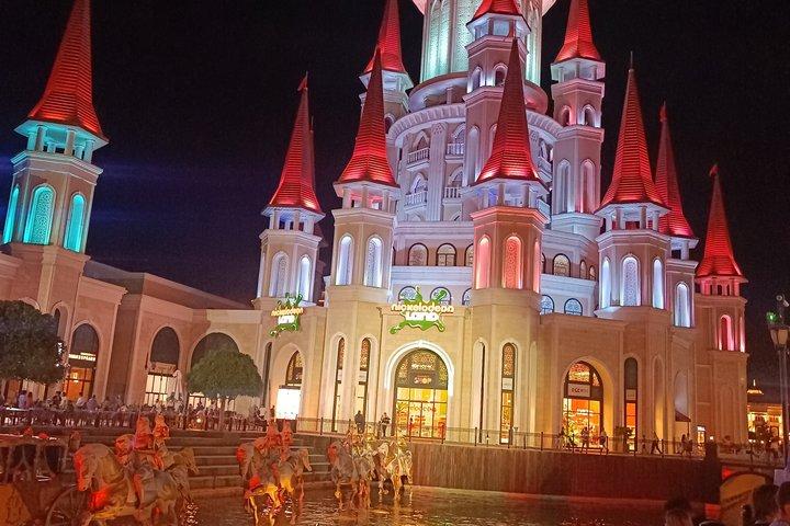 Land of Legends Night Show med rundrejse Transfer fra Alanya