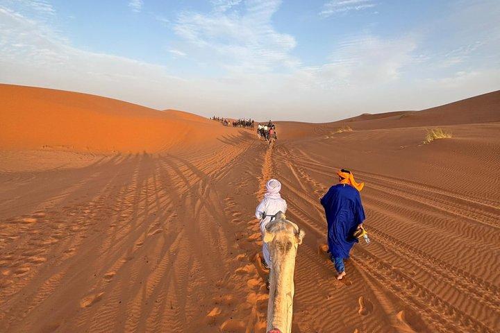 Excursión privada de 4 días al desierto del Sahara desde Marrakech hasta Merzouga