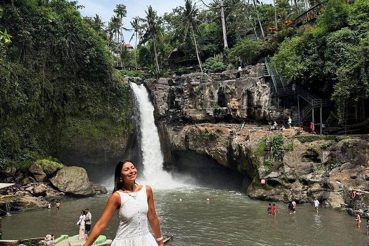 Tour privato di Ubud: foresta delle scimmie, terrazza di riso, tempio e cascata
