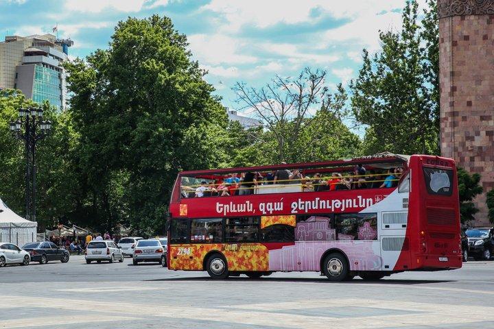 Visite guidée de la ville d'Erevan en bus