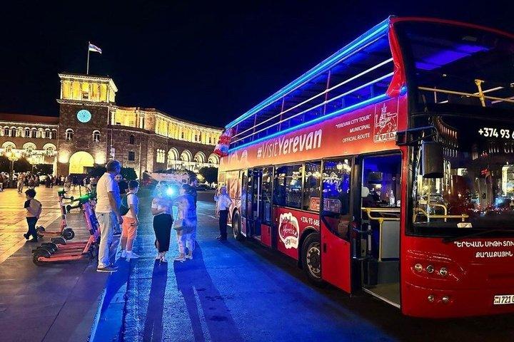 Visite guidée de la ville d'Erevan en bus
