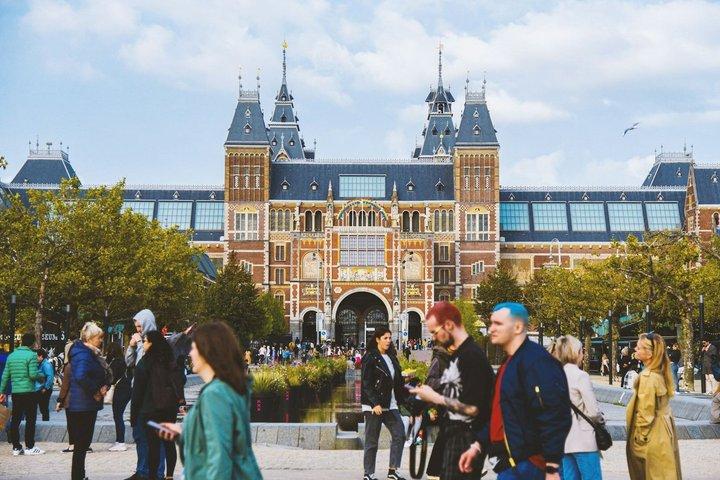 Amsterdam Rijksmuseum Ticket en audiotour met stadswandeling