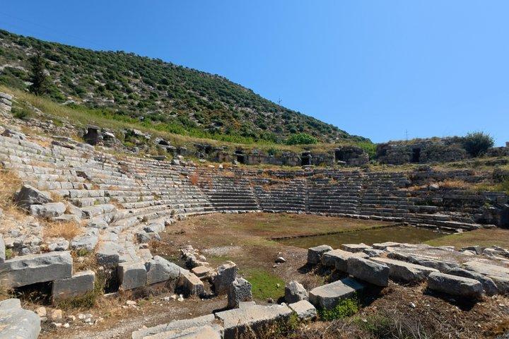 Sunken City of Kekova, Limyra & St. Nicholas Church from Kemer