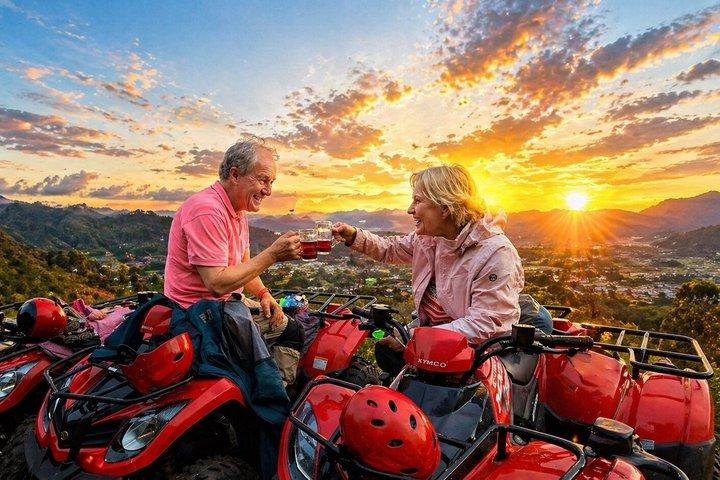 Bali Mount Batur Sunrise ATV Quad Bike y terraza de arroz