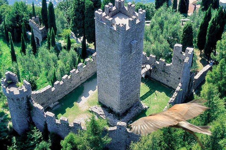 Freiluftmalerei auf Schloss Vezio in Varenna