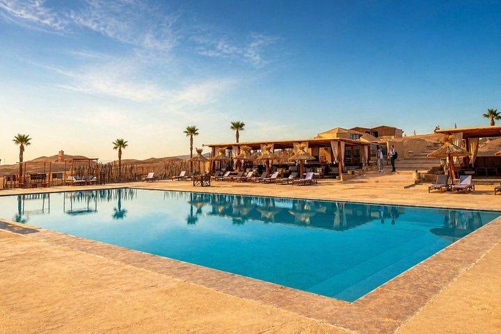 Luxe Agafay Desert : Quad, Camel Ride, Pool & Dinner Show