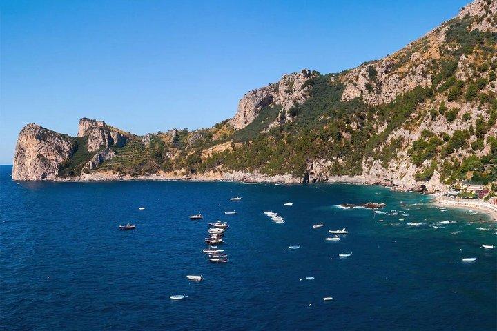 Private Amalfi Coast Boat Tour from Sorrento, Positano or Capri