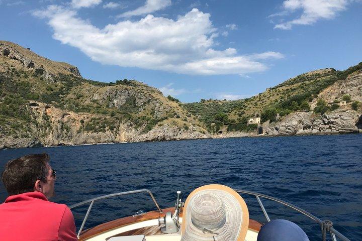 Private Amalfi Coast Boat Tour from Sorrento, Positano or Capri