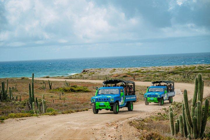 Aruba Jeep Tour: Piscine naturelle, grottes et Baby Beach Aventure