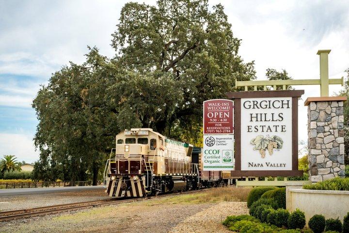 Napa Valley Wine Train Grgich Hills Winery Tasting