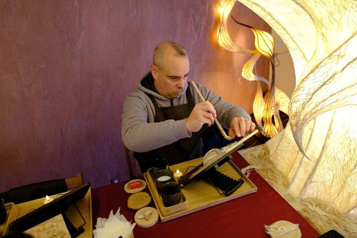 Osaka Washi Lamp Craft Workshop Expérience privée ou partagée