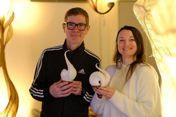Osaka Washi Lamp Craft Workshop Expérience privée ou partagée