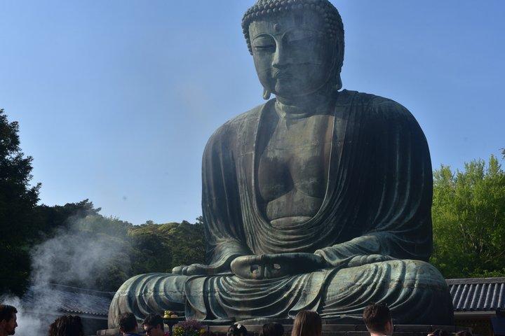 Templo Kamakura e fuga ao mar em veículo privado de Tóquio
