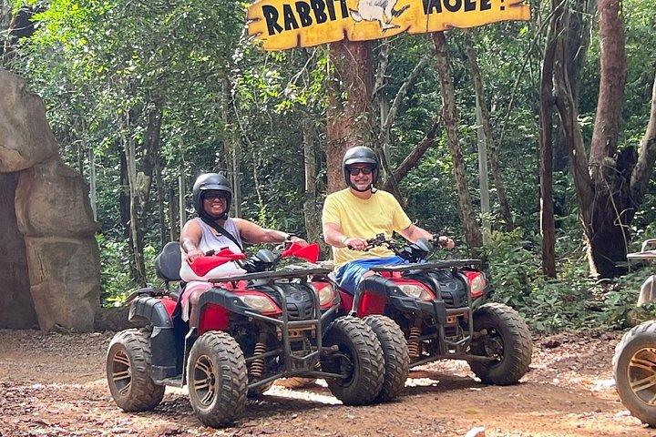 ジャングルアドベンチャーの組み合わせ：クワッドバイクと乗馬