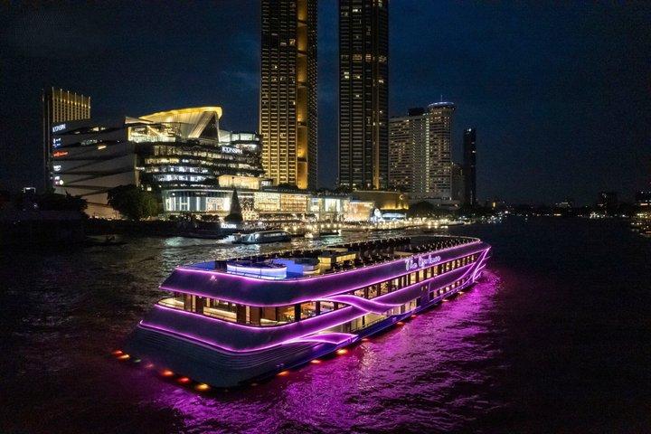 Crucero con cena en Bangkok con vistas a lugares de interés por Opulence