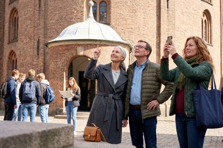 Tour cultural privado a pie en Copenhague Castillos y catedral