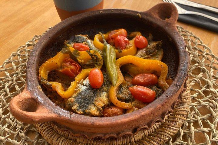 Clase de cocina con Yassine y mamá