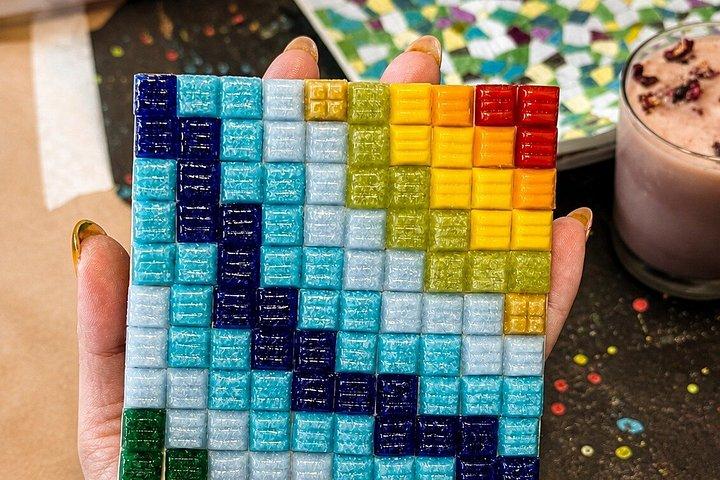 アテネモザイクアートワークショップ in ガジ : 自分だけのアート作品を作る