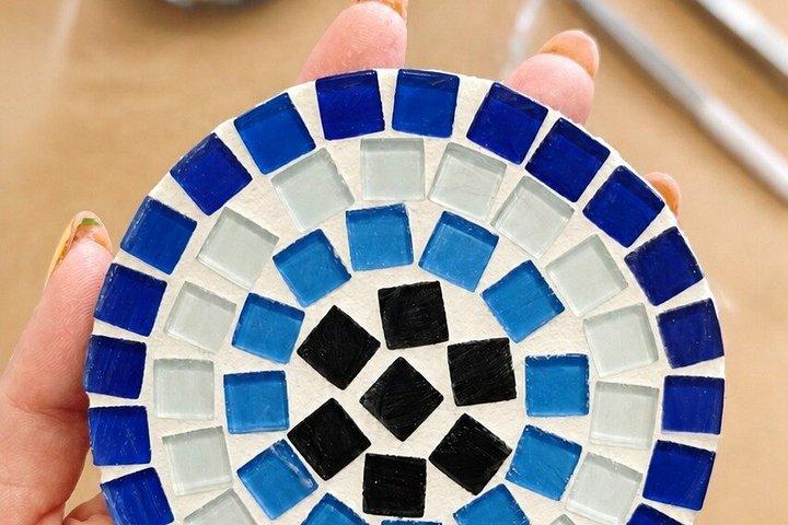 アテネモザイクアートワークショップ in ガジ : 自分だけのアート作品を作る