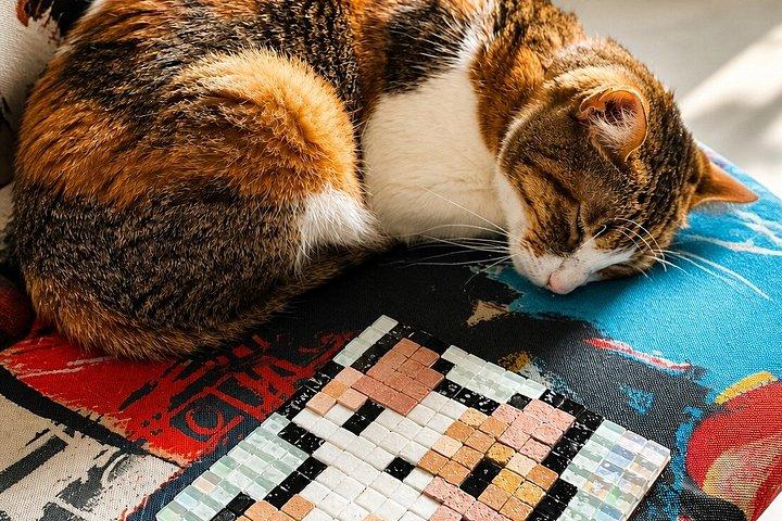 アテネモザイクアートワークショップ in ガジ : 自分だけのアート作品を作る