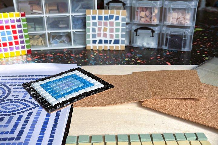 アテネモザイクアートワークショップ in ガジ : 自分だけのアート作品を作る
