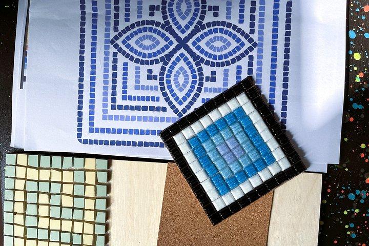 アテネモザイクアートワークショップ in ガジ : 自分だけのアート作品を作る