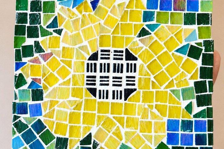 アテネモザイクアートワークショップ in ガジ : 自分だけのアート作品を作る