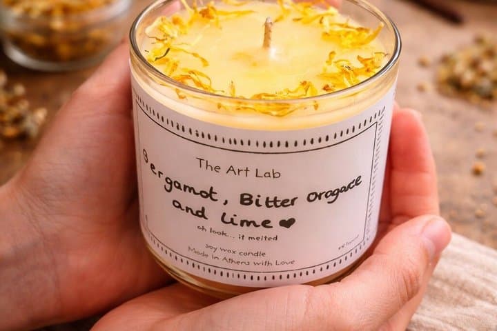 Athens: Candle-Making Workshop with Souvenir Candle