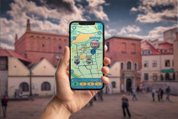 Krakow Jewish Metamorphosis Tour GPS App Walking Tour Mobilspel
