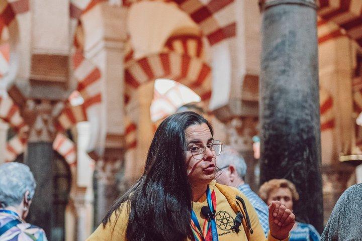 Guidad tur i moskén-katedralen i Cordoba på Spanska