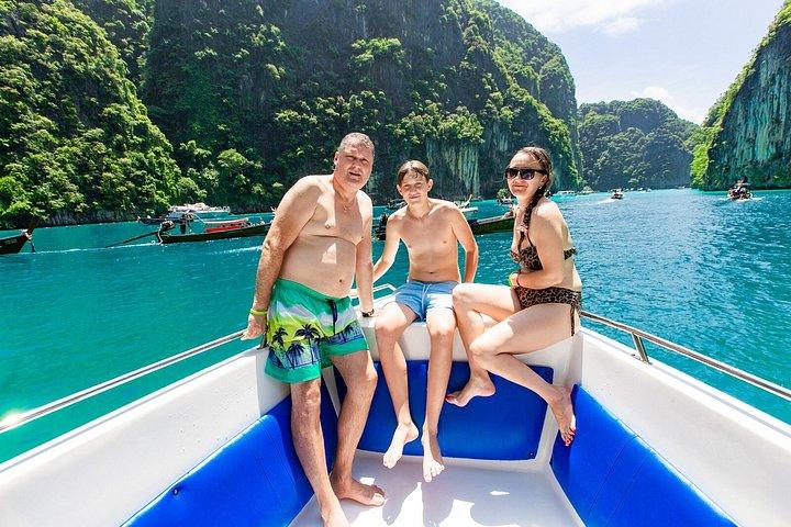 スピードボートでピピから半日＆日没ピピ島ツアー