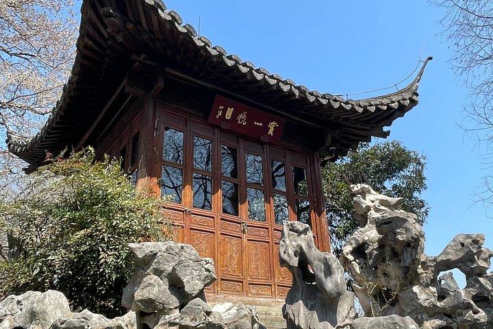 ハンドランクボートと霊隠寺で杭州プライベートツアー