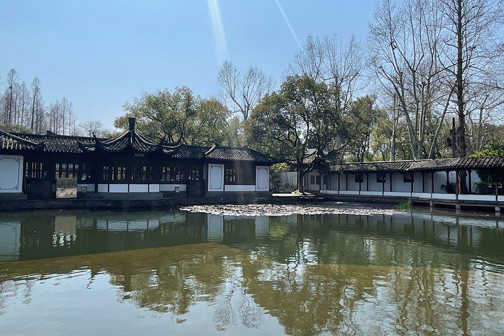 ハンドランクボートと霊隠寺で杭州プライベートツアー