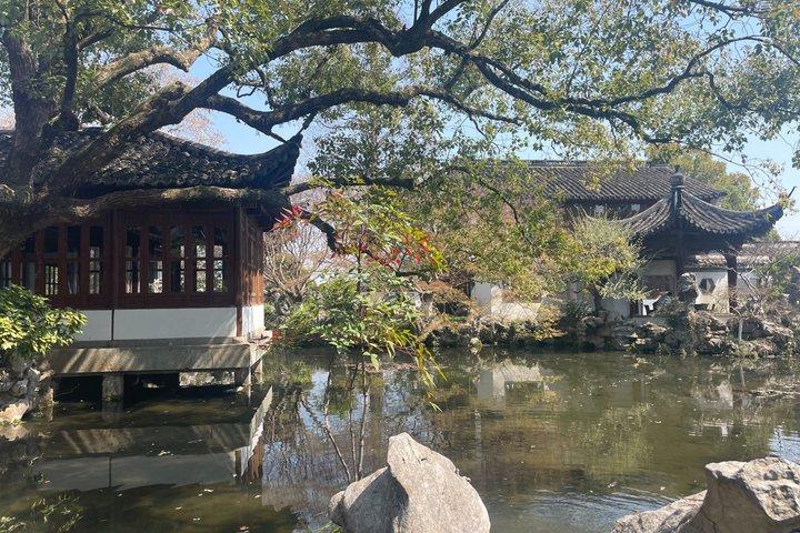 ハンドランクボートと霊隠寺で杭州プライベートツアー