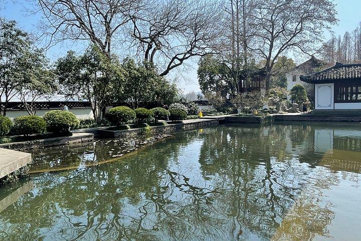 ハンドランクボートと霊隠寺で杭州プライベートツアー