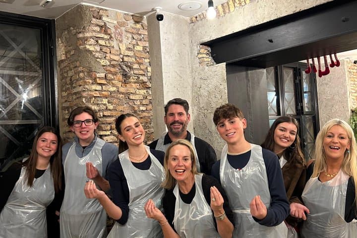 Rome Pizza and Tiramisu Class with Wine, Gelato and Limoncello