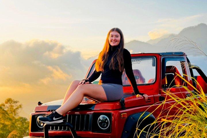 Mount Batur Sonnenaufgang mit Allrad Jeep und optionalen Aktivitäten