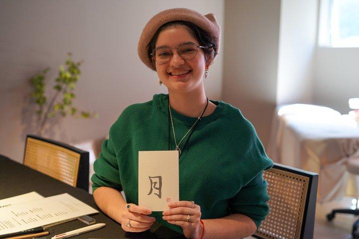 Kyoto: Kalligrafi & Matcha upplevelse i en Zen Studio