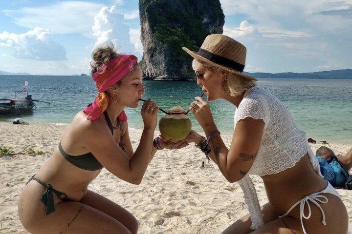 Krabi : Early Bird Phi Phi Inseln + 4 Inseln mit dem Schnellboot