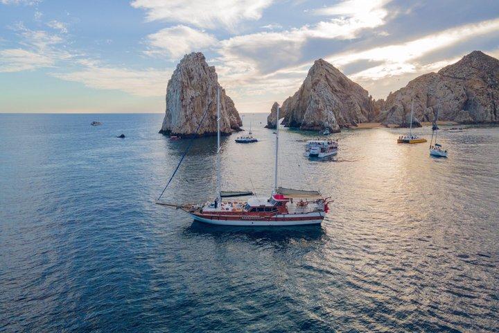 Luxe Sunset Yacht Cabo Gourmet Dinner Open Bar