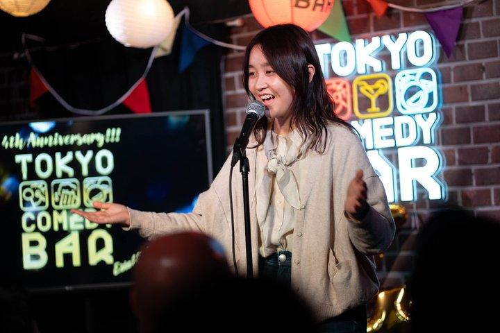 Englische Stand-up-Comedy-Show